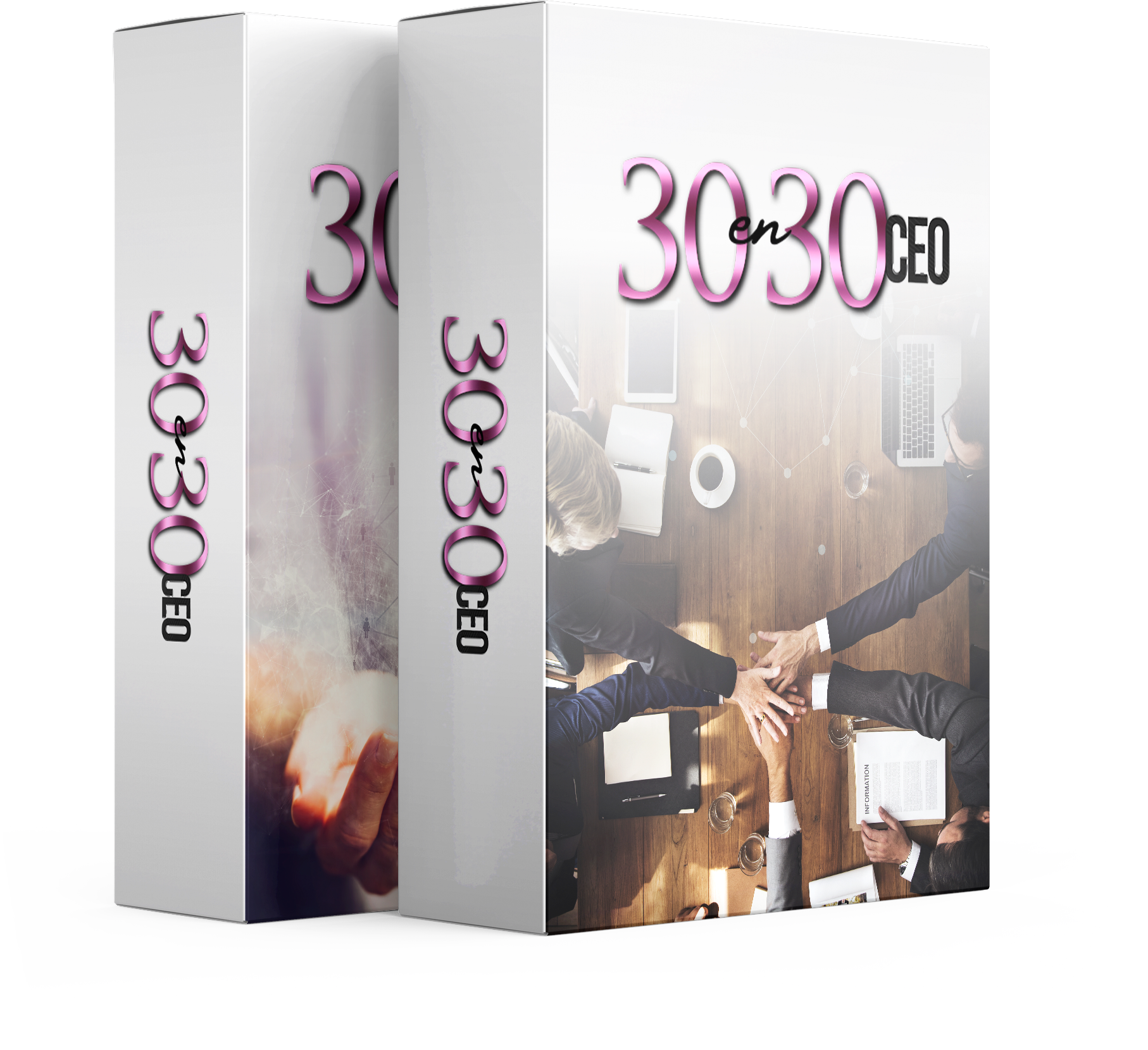 3D product box 30 en 30 CEO